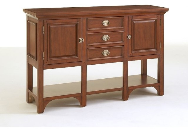 Broyhill Furniture - Modern Country Classics Sideboard in Cherry Stain - 4785-51