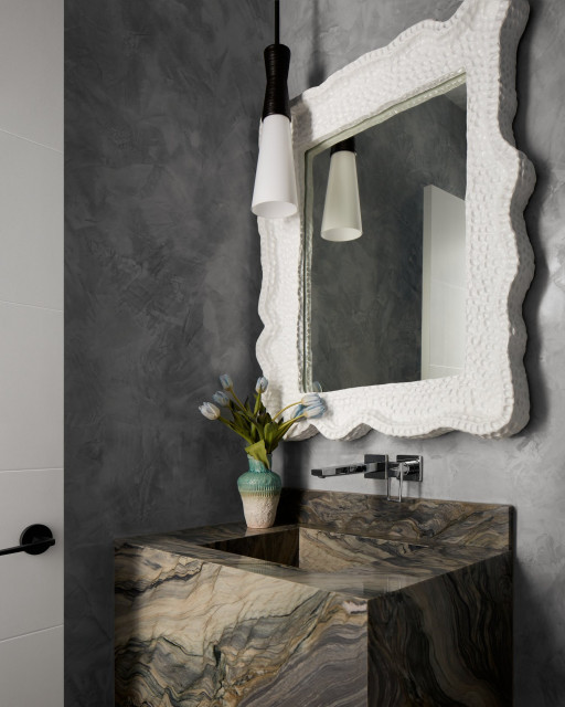 Modern Margate coastal-cloakroom