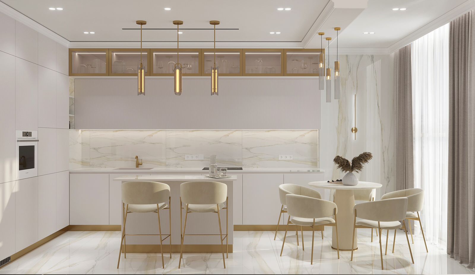 Дизайн-проект ЖК Династия 67кв.м