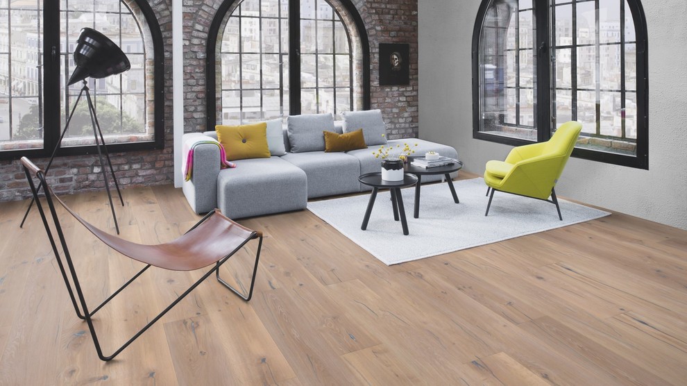 Интерьеры с паркетом BOEN