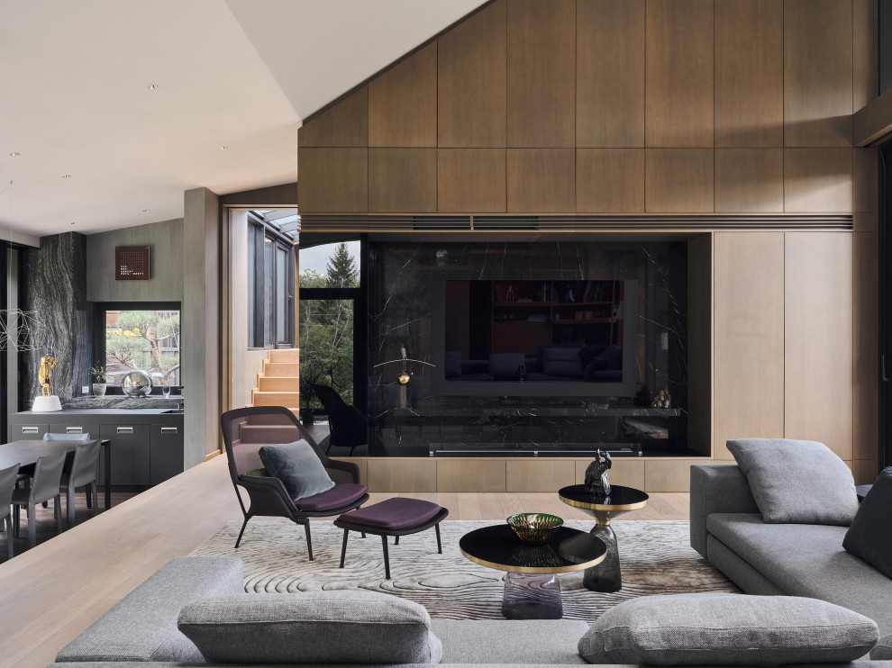 Дизайн-проект объединения двух домов