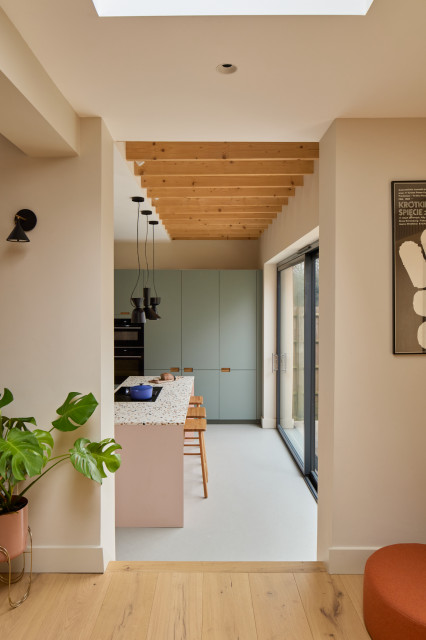 Keynsham Avenue Sunken Kitchen trendy-koekken