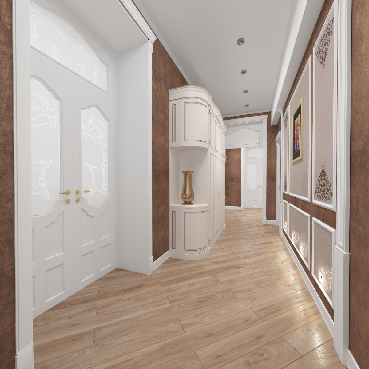 Дизайн-проект квартиры по ул. Серышева