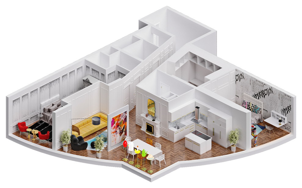 Наталья Белоусова. Дизайн-проект "Imperfection"