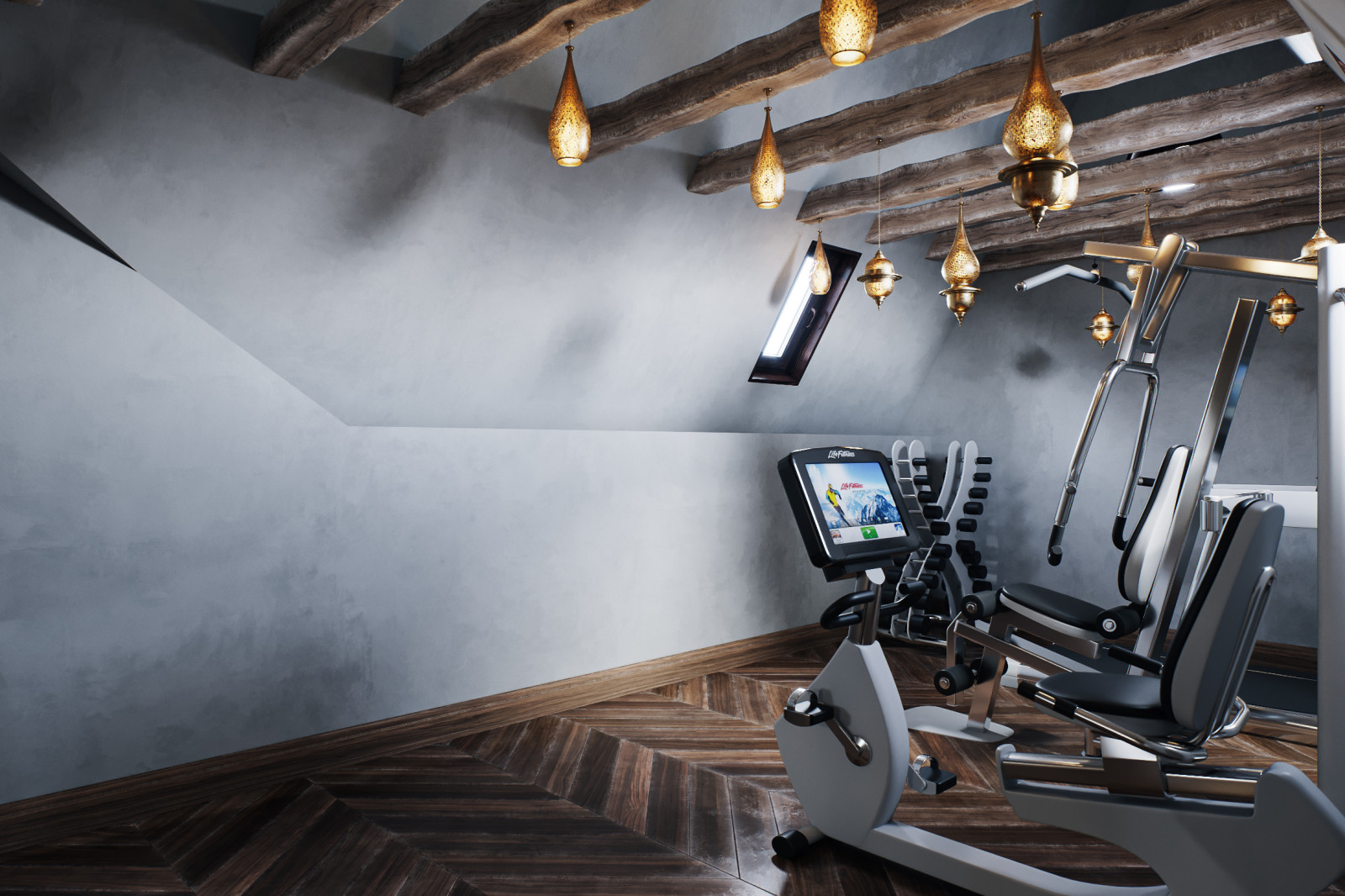 Спортивная комната - 3 этаж