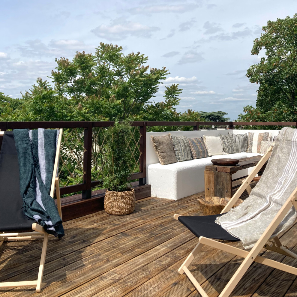 Rénovation d'une terrasse Wabi-Sabi