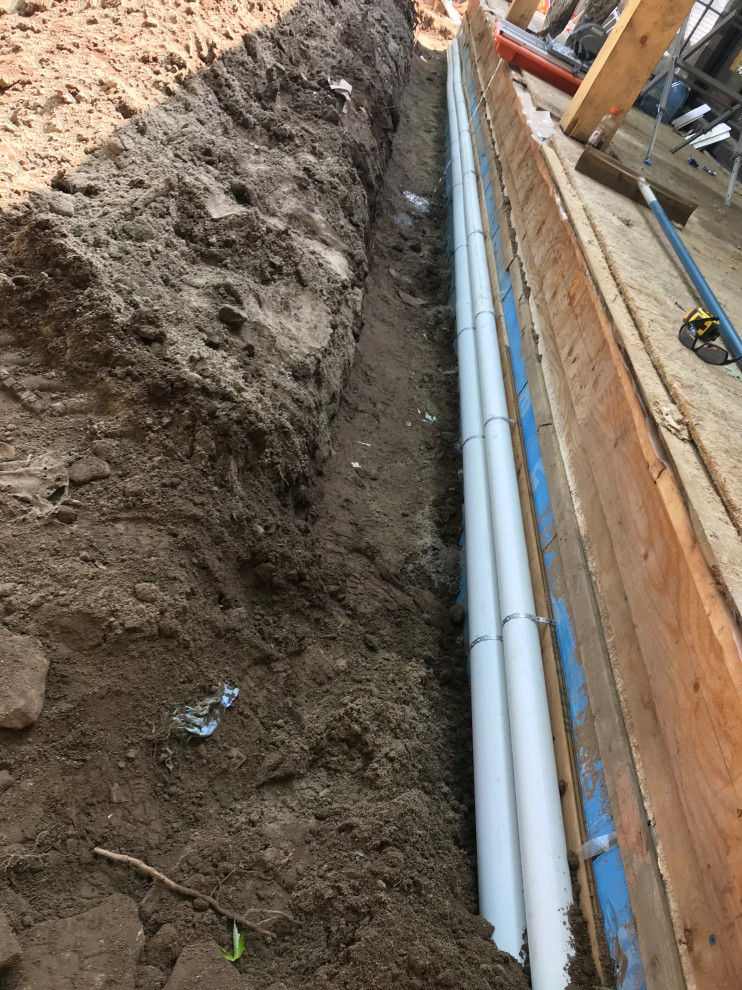 Waterproof and drainage system for new icf home.