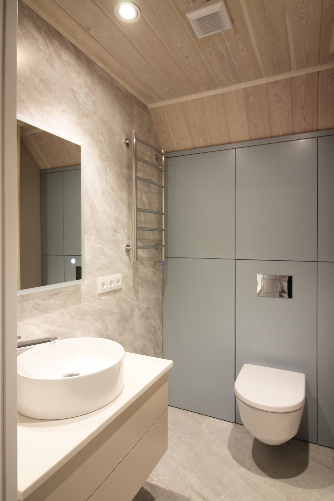 Срубовой коттедж в Рощино