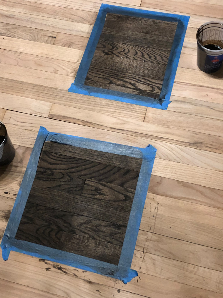 Duraseal Jacobean or Jacobean/Ebony mixed