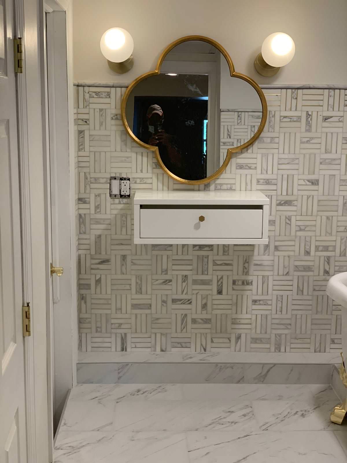 Marble Elegance Bathroom Remodel