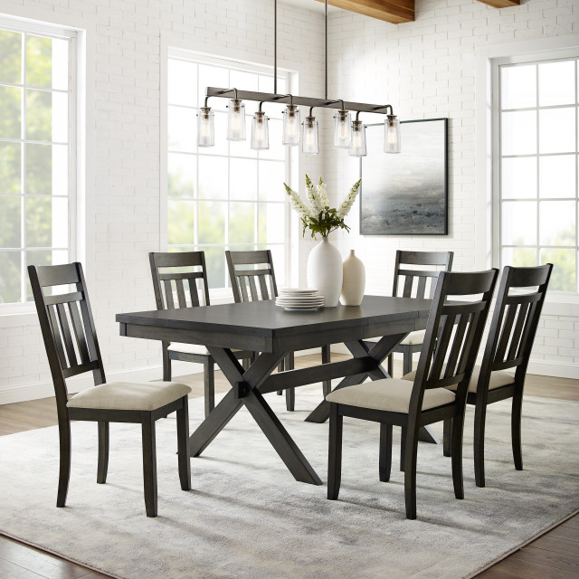 Hayden 7-Piece Dining Set - Transitional - Dining Sets - by Crosley