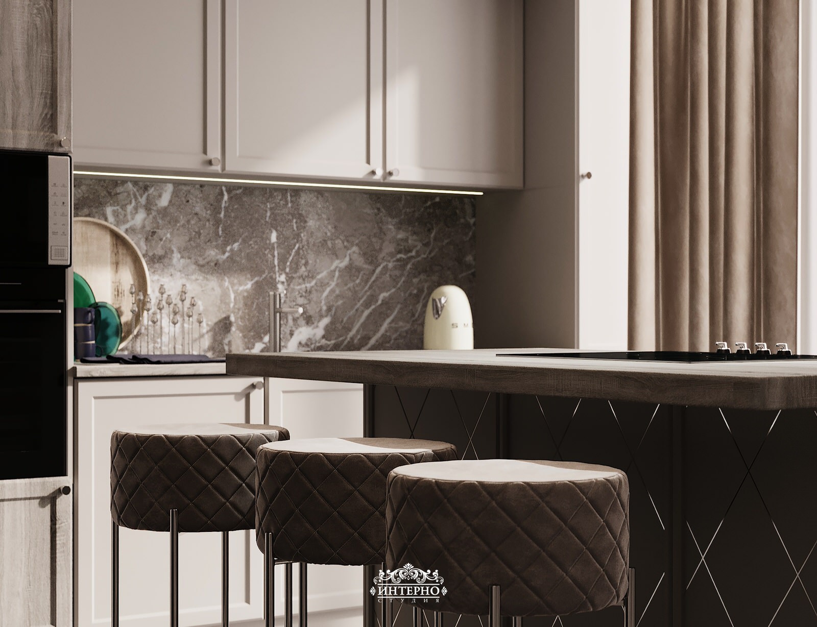 Дизайн интерьера кухня