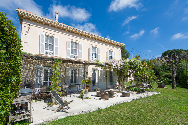 Villa m&eacute;diterran&eacute;enne au Cap d'Antibes mediterran-garten