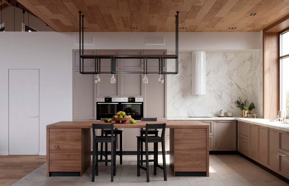 Одноэтажный загородный дом