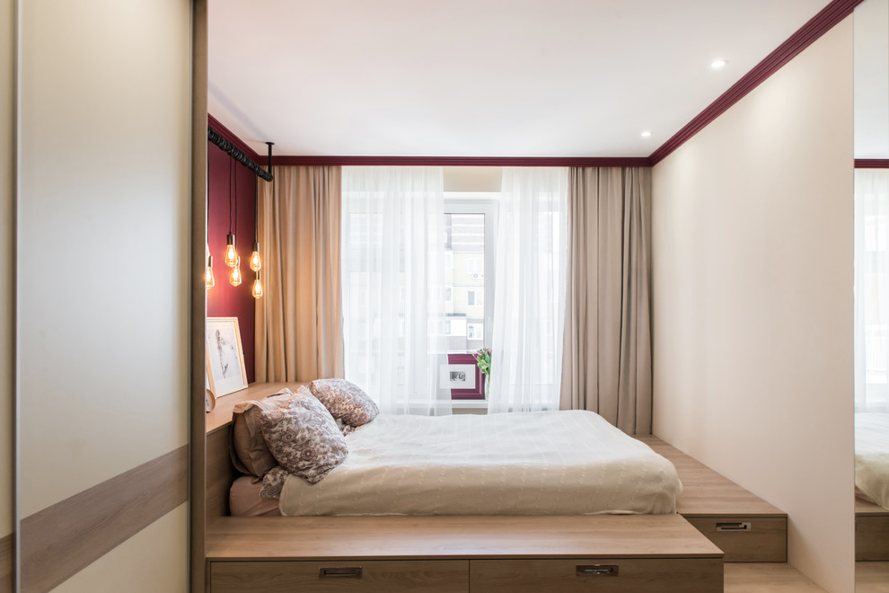 Фото реализованного проекта "Квартира для девушки в стиле лофт"