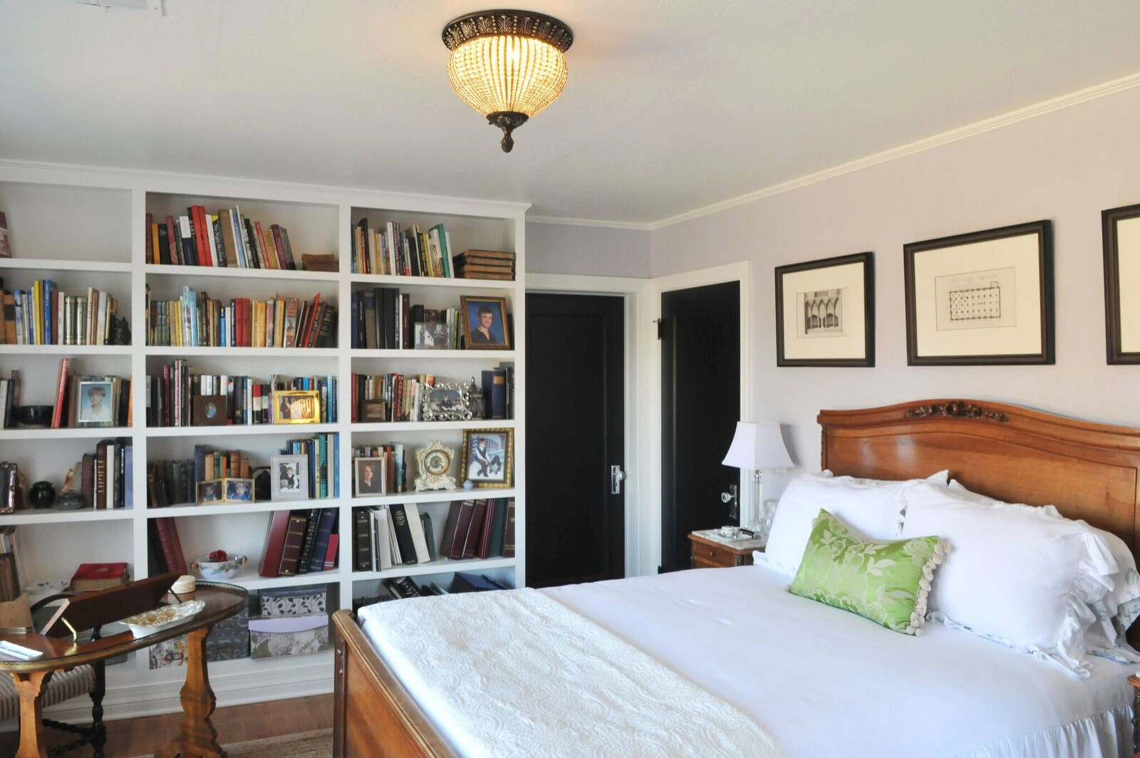 Bedroom with Bookcase
