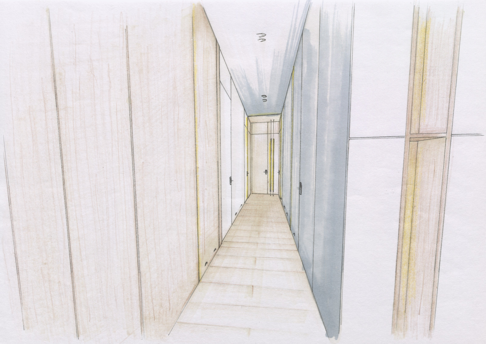 Secret Place. Эскизный проект (ручная подача)