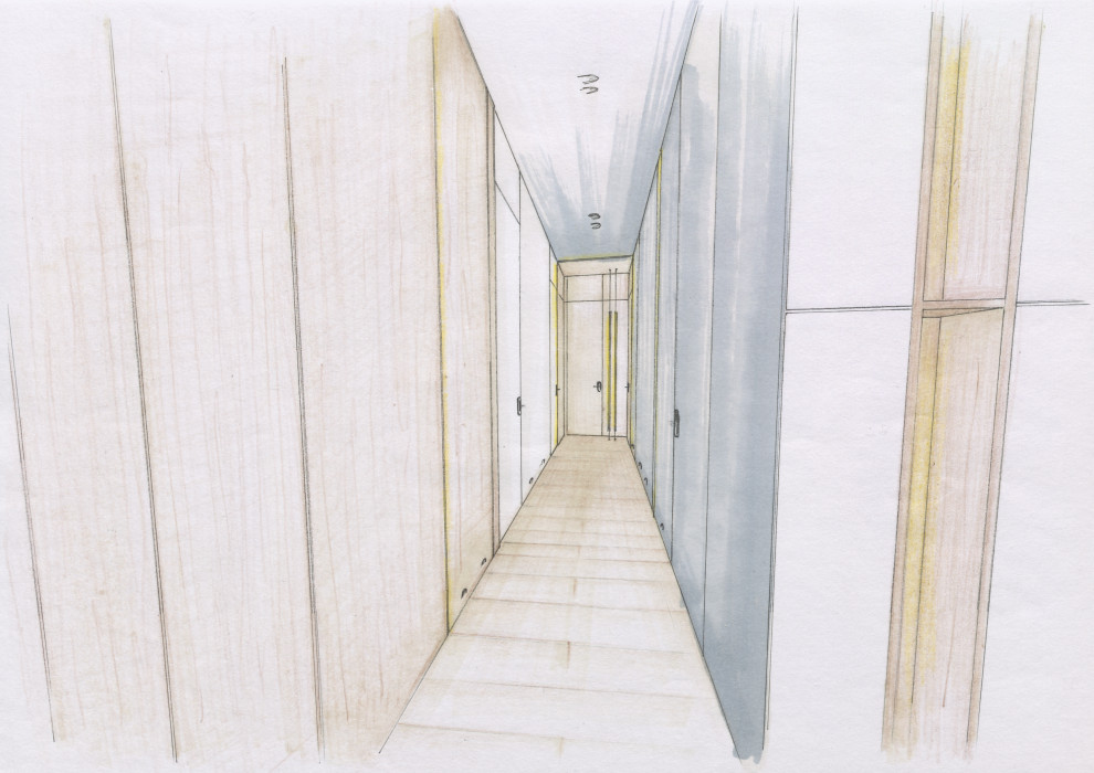 Secret Place. Эскизный проект (ручная подача)