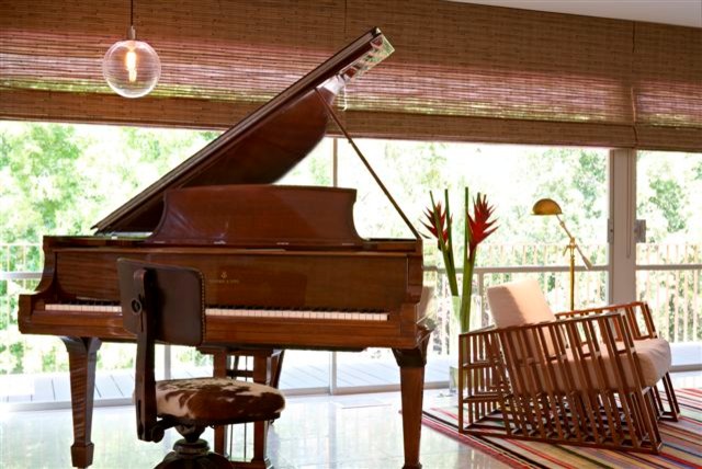 Mid-Century Eclectic eclectic-living-room