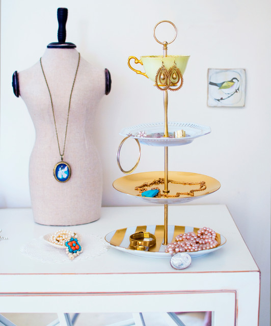EG210 3 Pieces Decorative Jewelry Organizer, Jewelry Stand, Necklace Ring Earring  Stand - Tekno-tel