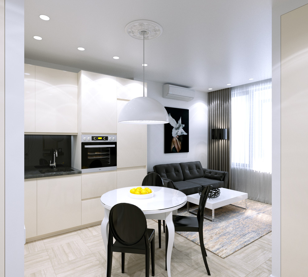 Проект Квартиры под сдачу в ЖК "Савеловский Сити" Вариант 1