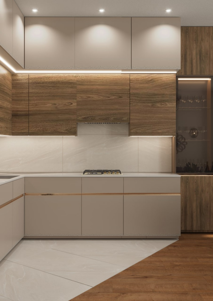 Apartment in a new house