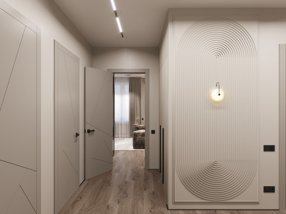 Московская современная квартира 97 кв.м для семьи с двумя детьми