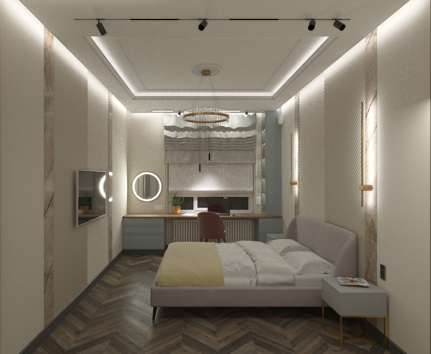 Квартира в доме ар-деко