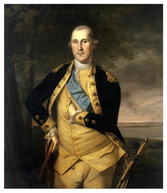 "George Washington, 1776" Digital Paper Print by Charles Willson Peale, 40"x46"