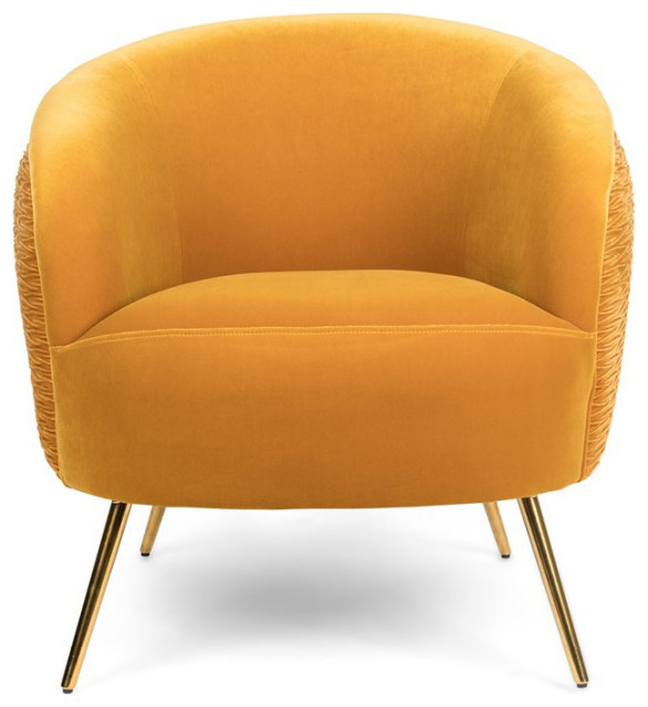 next ochre armchair