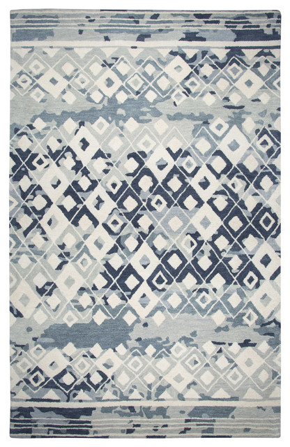 Rizzy Home Marianna Fields Collection Rug, 18"x18"