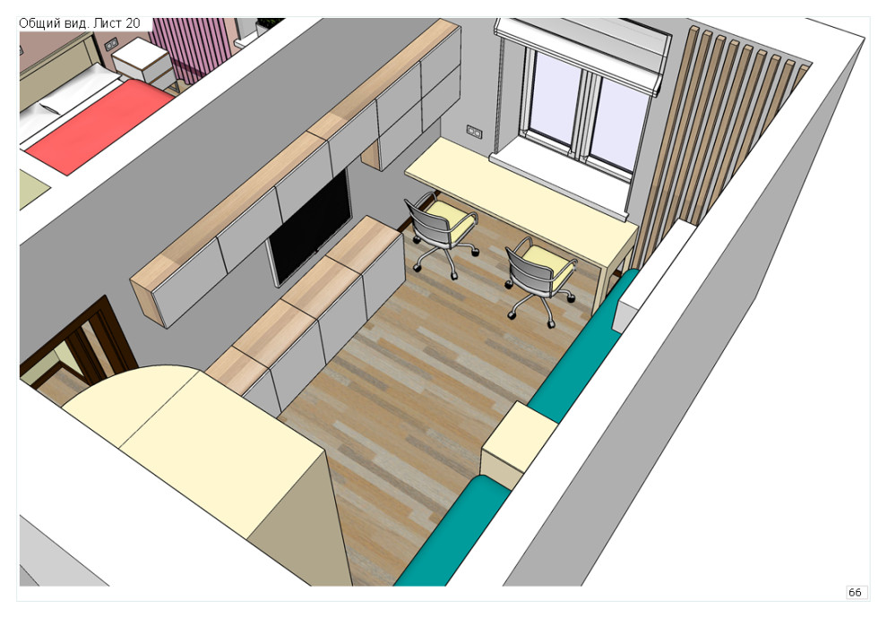 Трехкомнатная квартира в сталинском доме