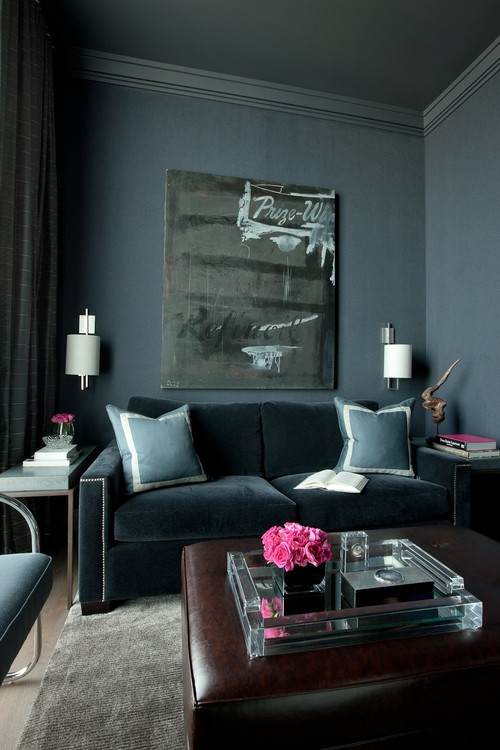 Design Inspiration Tips For Dark Colors In Interior Hirshfield S Color Club - Dark Wall Paint Ideas