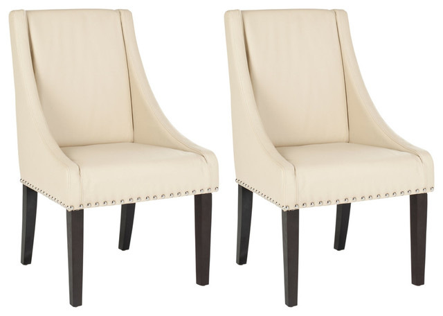 Safavieh Rutland Dining Chairs, Set of 2, Cream