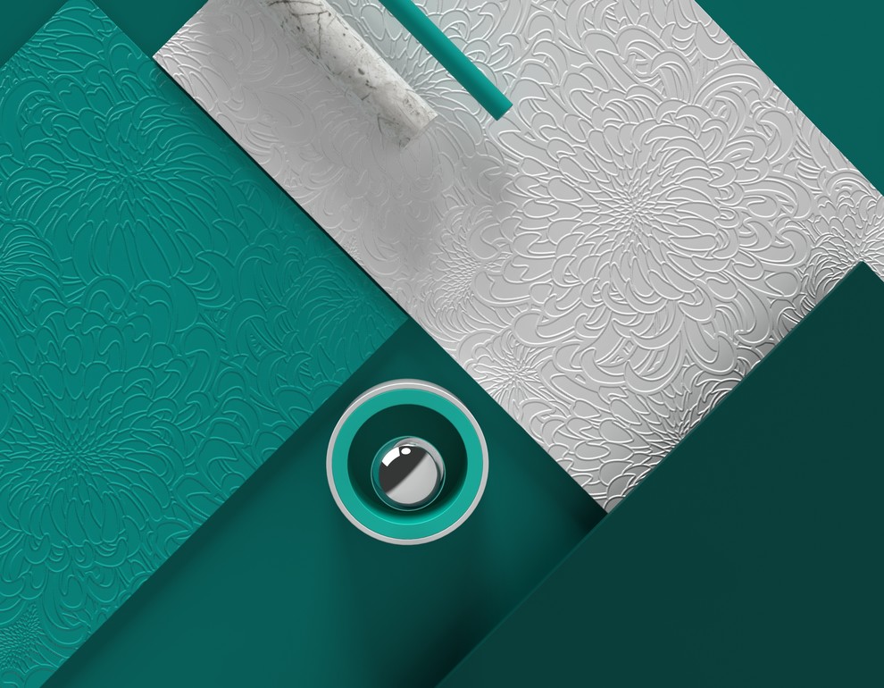 Коллекция бесшовных рельефных обоев «Ornamentika»