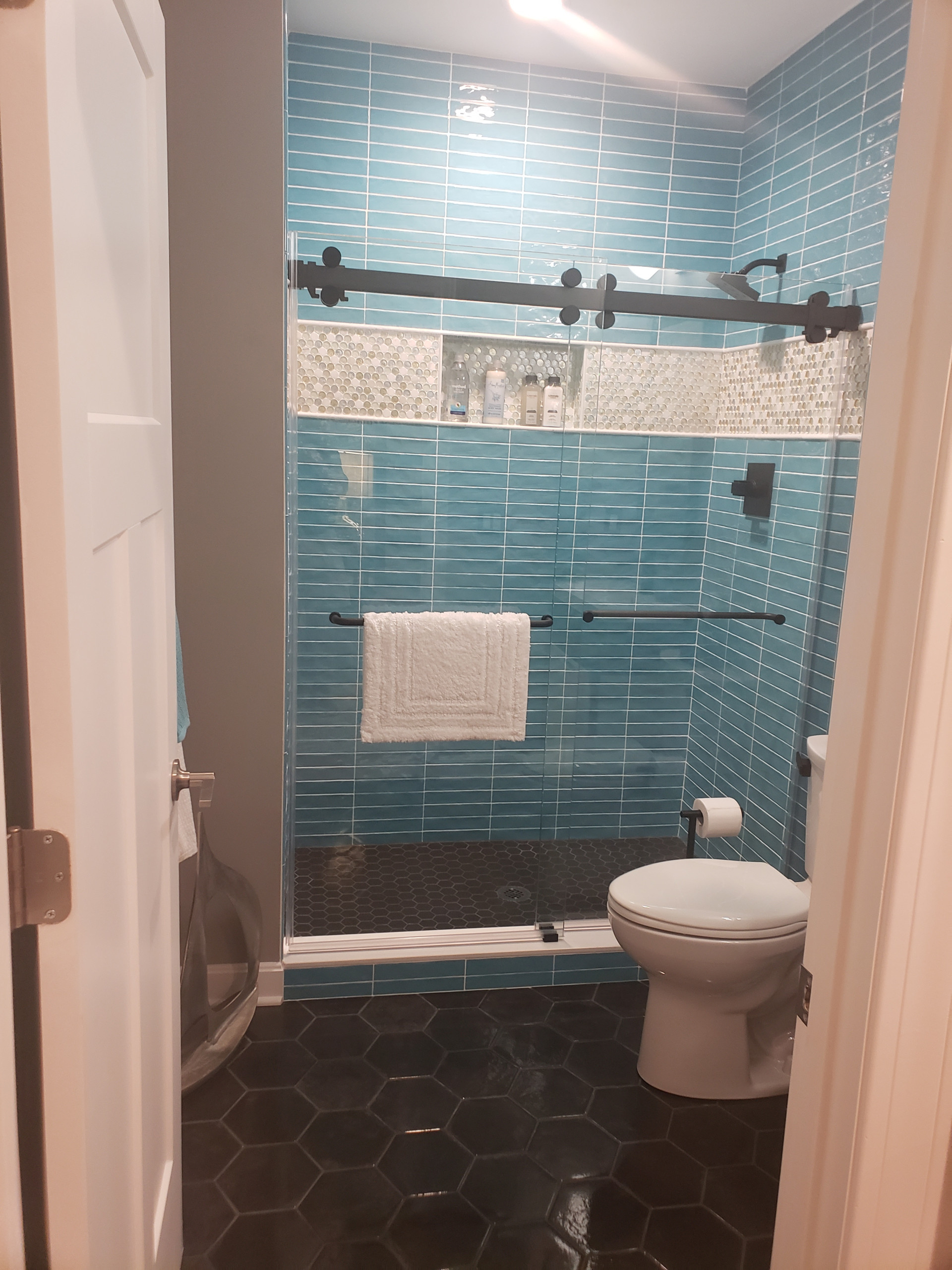 Modern Full basement remodel in Louisville KY