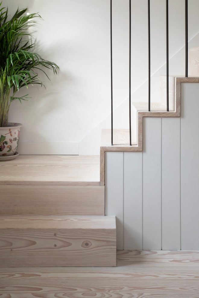 This is an example of a scandi staircase in Sussex.