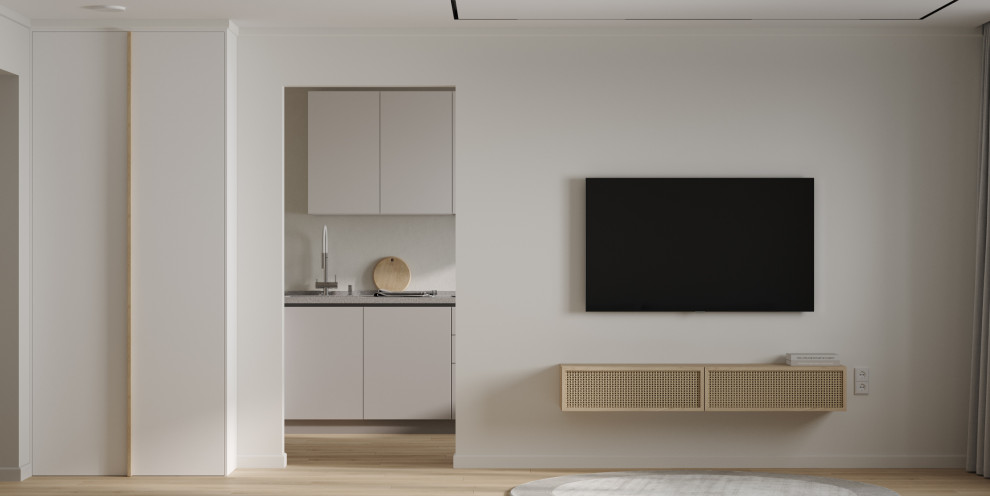 Светлая квартира для косметолога