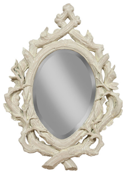 oval beveled mirror