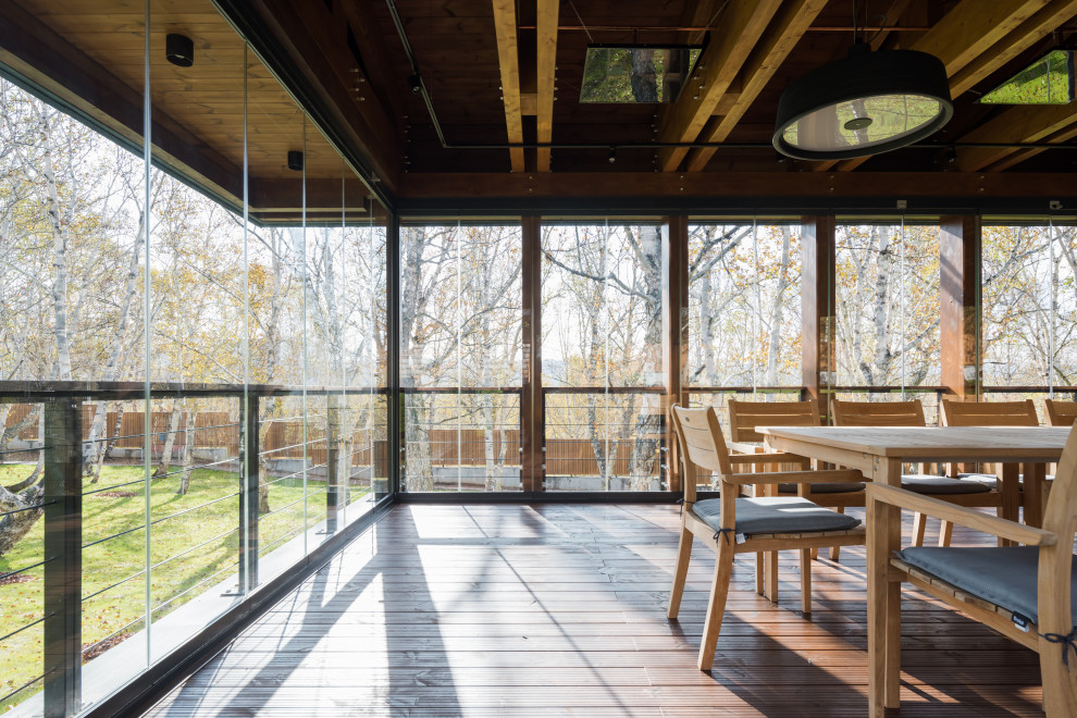 Павильон летней кухни на Камчатке