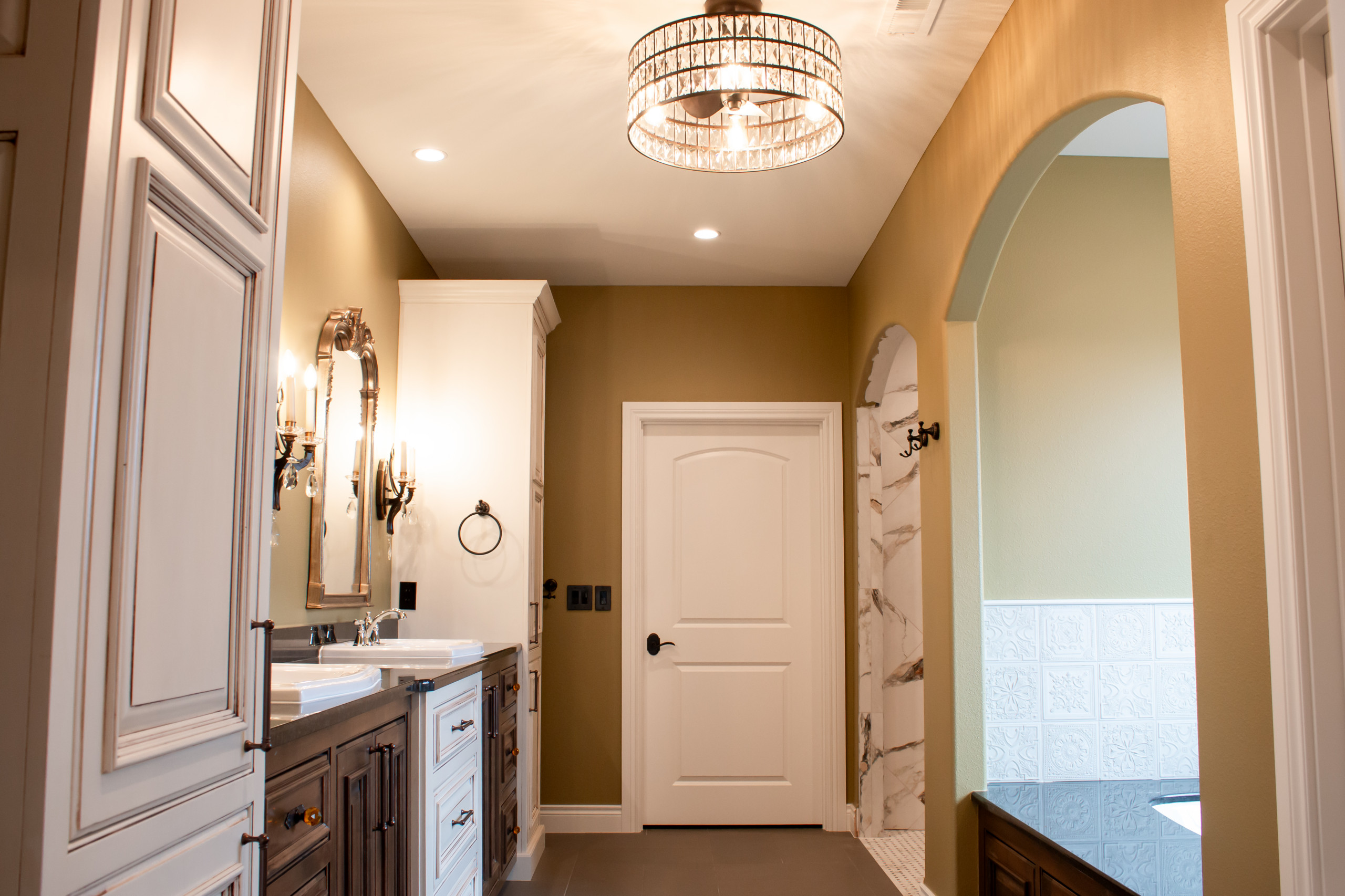Slocum Custom Home - Master & Powder Bath