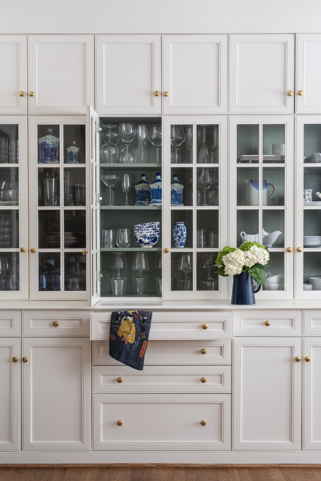 Transitional home design photo in DC Metro