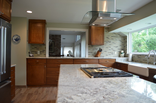 West Memorial Kitchen Remodel minimalistisch-kueche