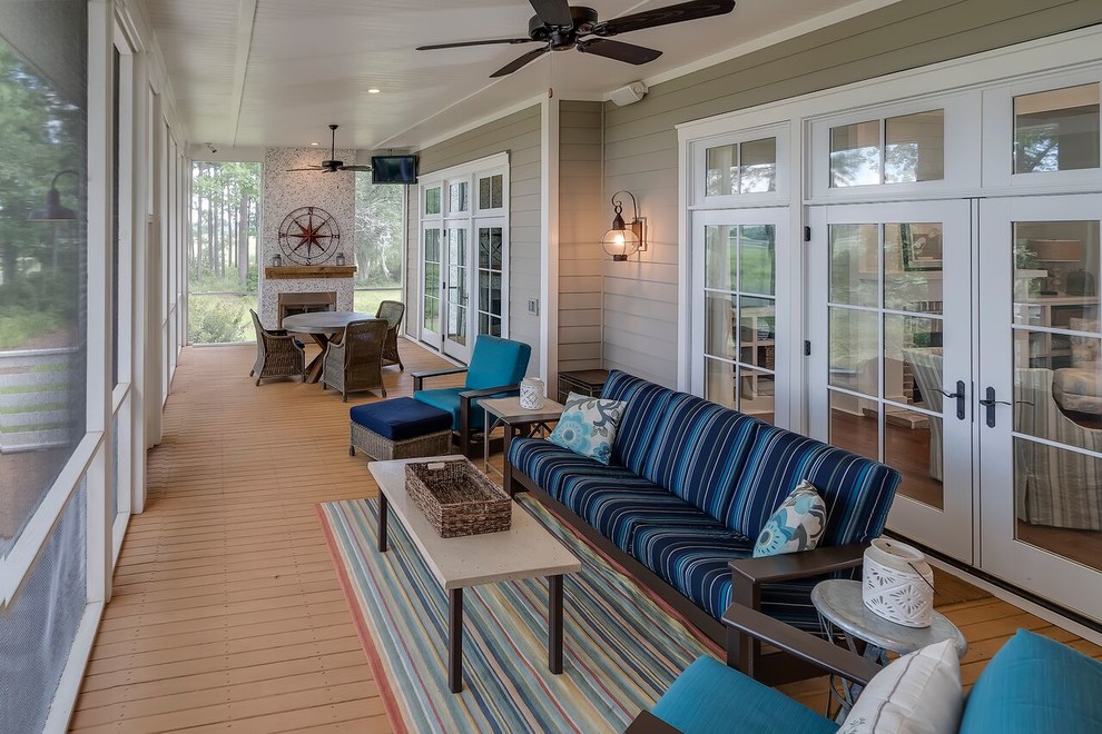 Carrier Bluff - Beach Style - Porch - Atlanta - by The Marler Company ...