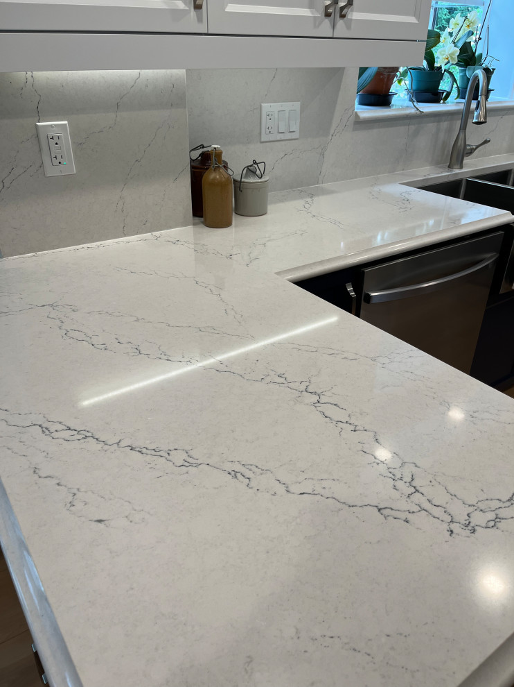 Inspiration for a transitional kitchen remodel in Toronto
