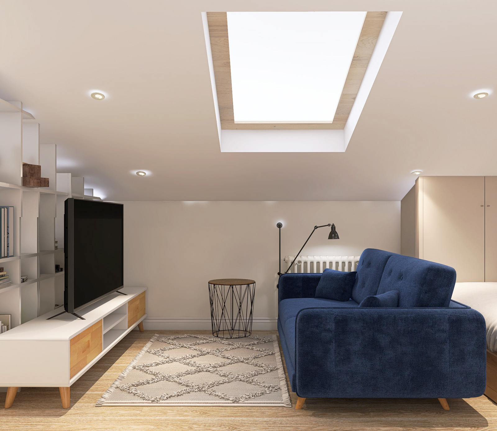 Мансарда для молодого человека