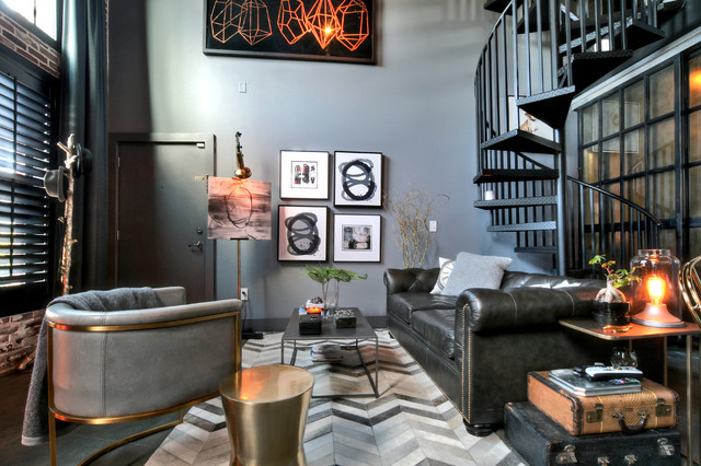 Wylie Loft industriel-salon