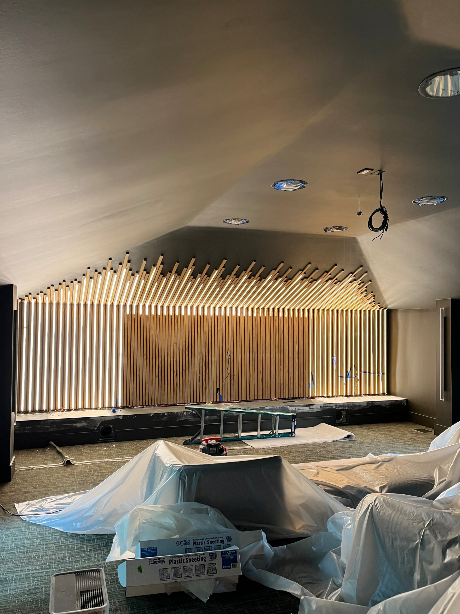 Home Theater LED Light Wall