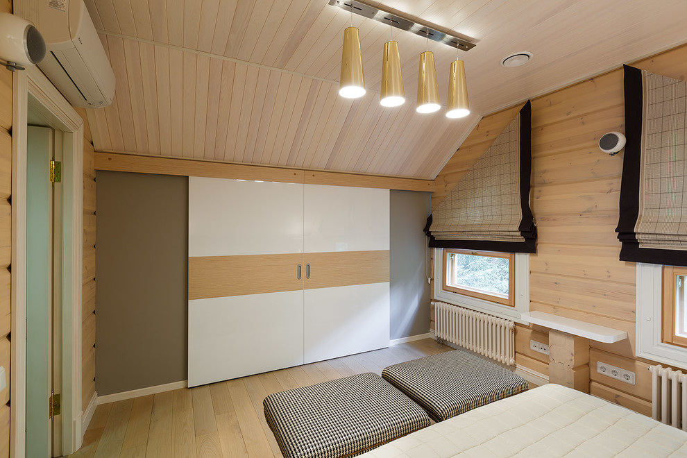 Загородный дом из клееного бруса компании Honka