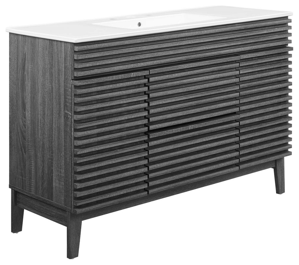 Render 48" Single Sink Bathroom Vanity Transitional Bathroom